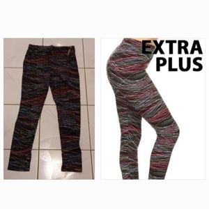 4/$40 Optics Leggings - Size X-Plus (US20-22)